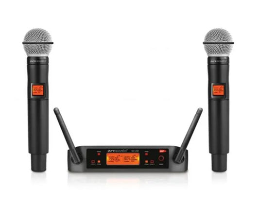 השכרת זוג מיקרופונים אלחוטיים Pure Acoustics